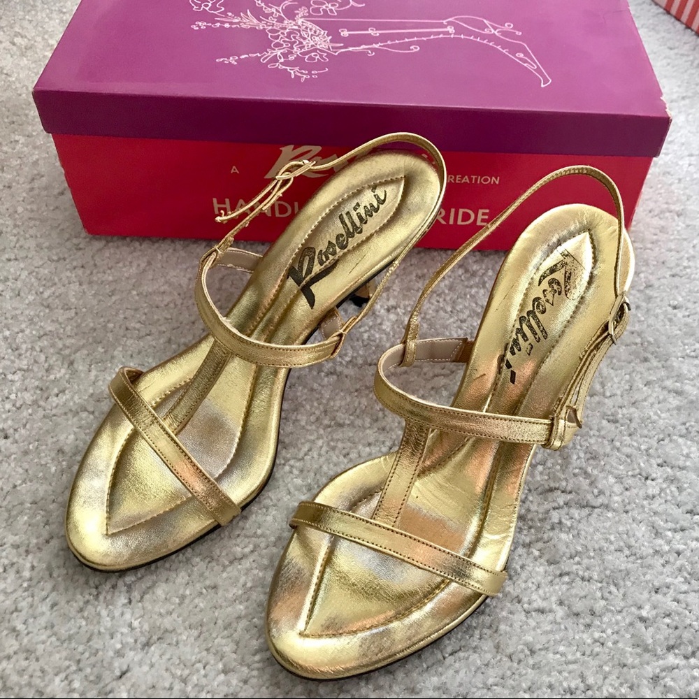 Rosellini vintage strap sandal pumps